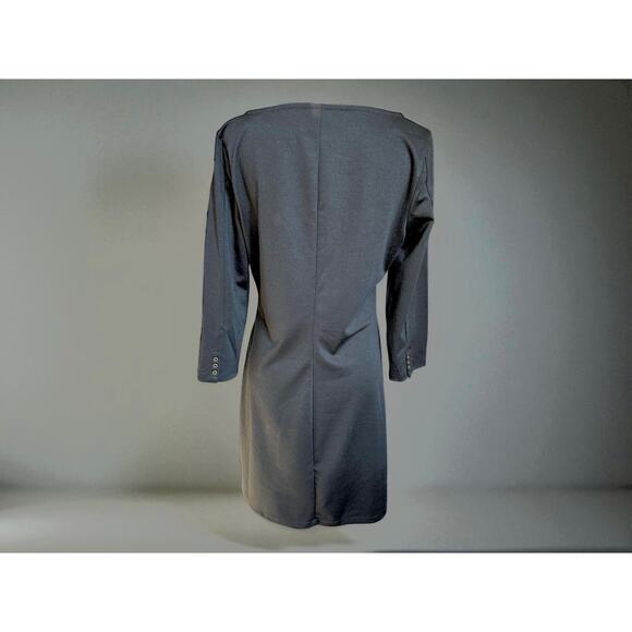 Womens black dress size large knee knee-length comfy relaxed wear - Picture 2 of 3